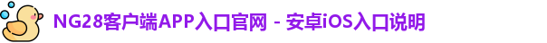 NG28iOS客户端